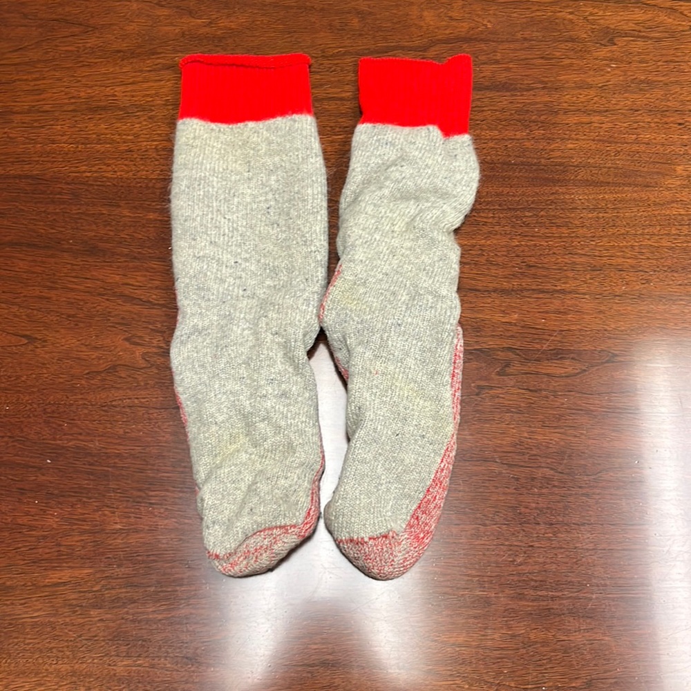 Heavy wool hunting socks
